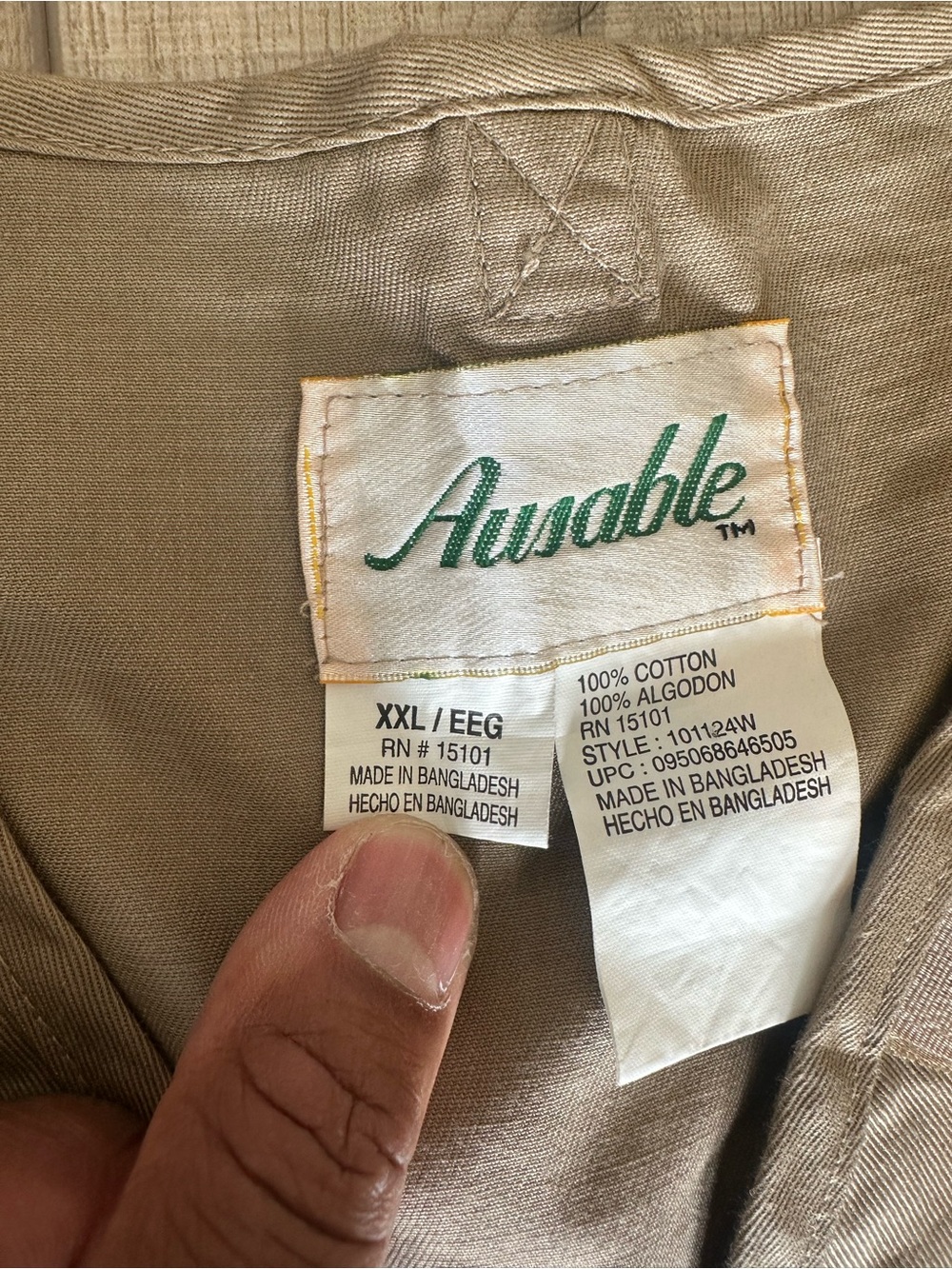 Ausable Tan Multi-Pocket Field Vest - Picture 3 of 3
